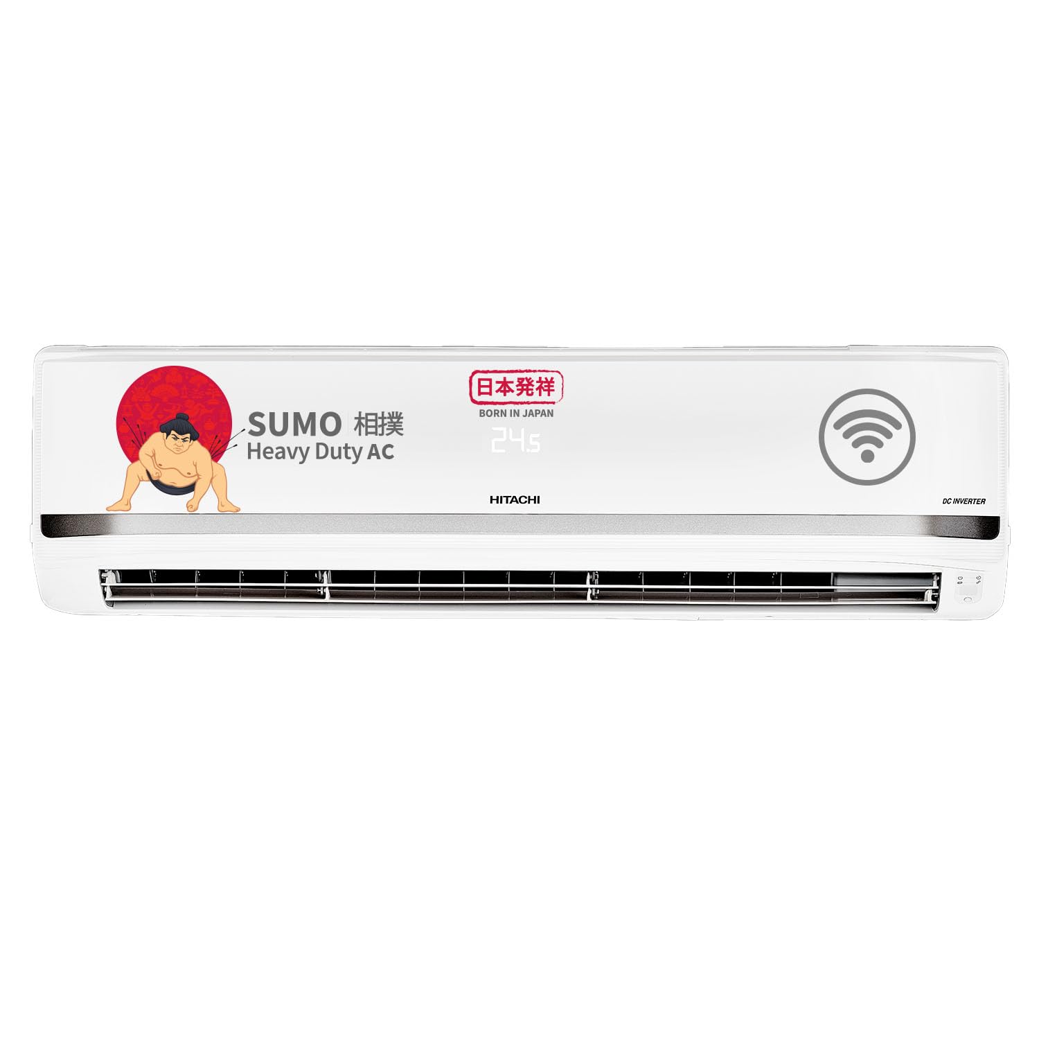 Hitachi 1.5 Ton Class 5 Star, Heavy Duty, Wifi-enabled, ice